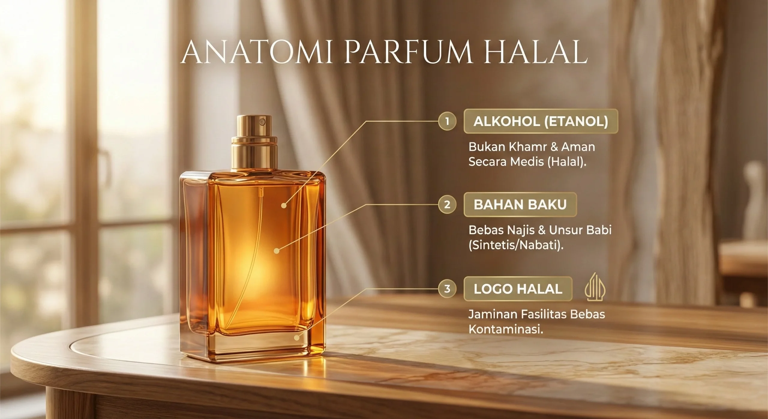 Anatomi parfum halal Anatomi parfum halal